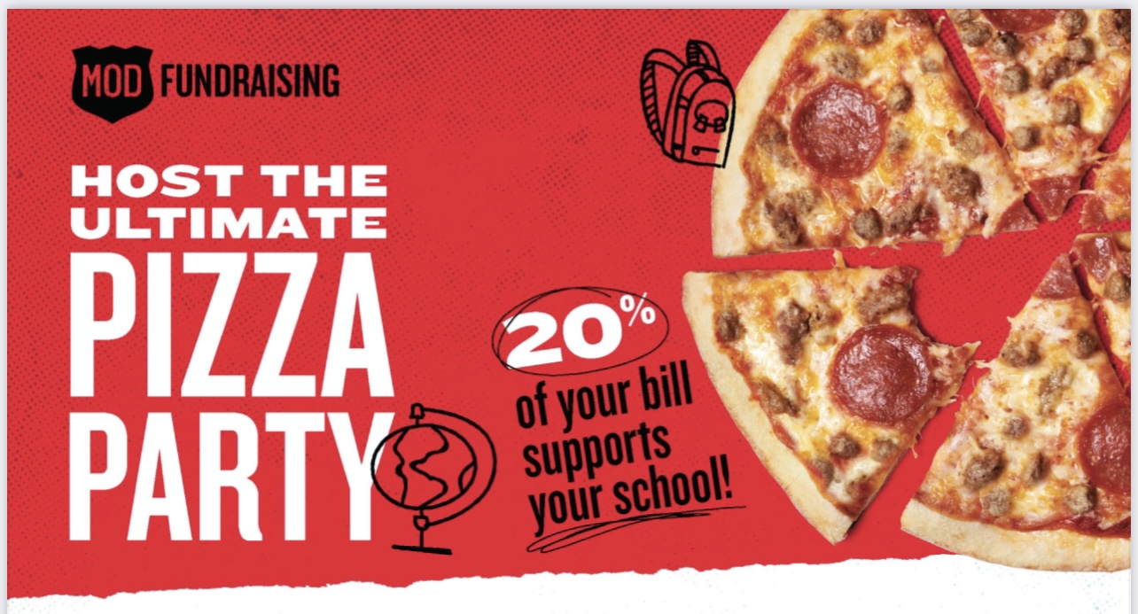 MOD Pizza Fundraiser Hillside Academy