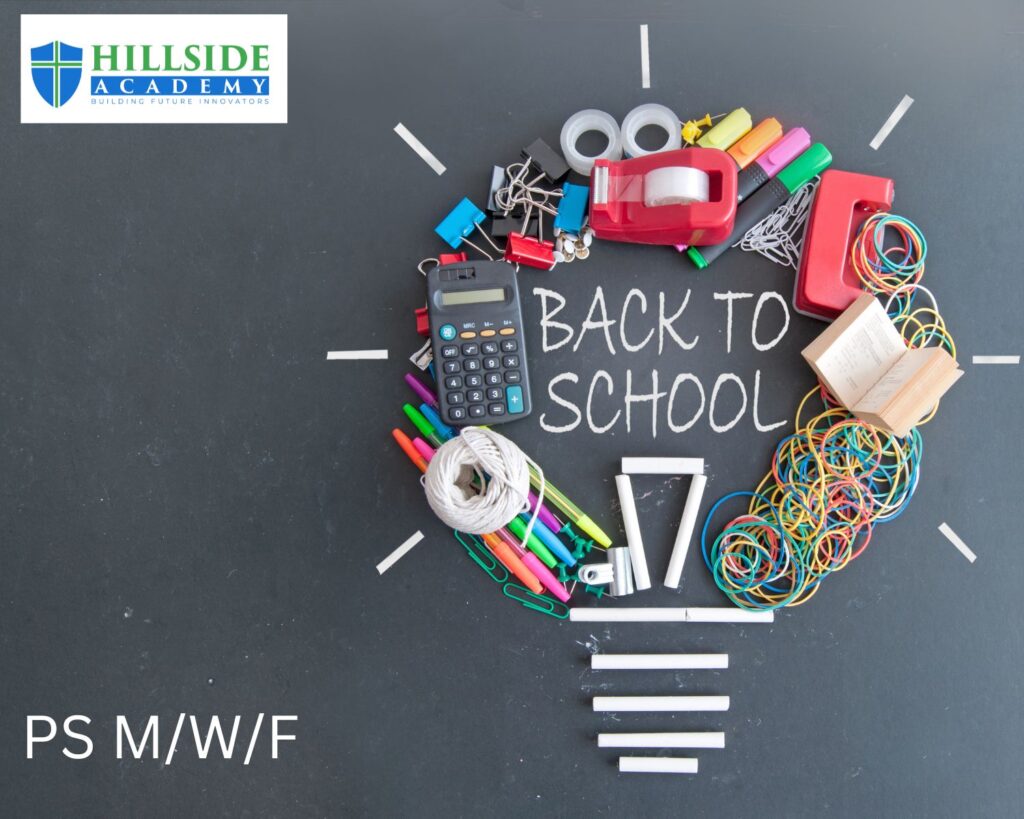 Back To School PS MWF